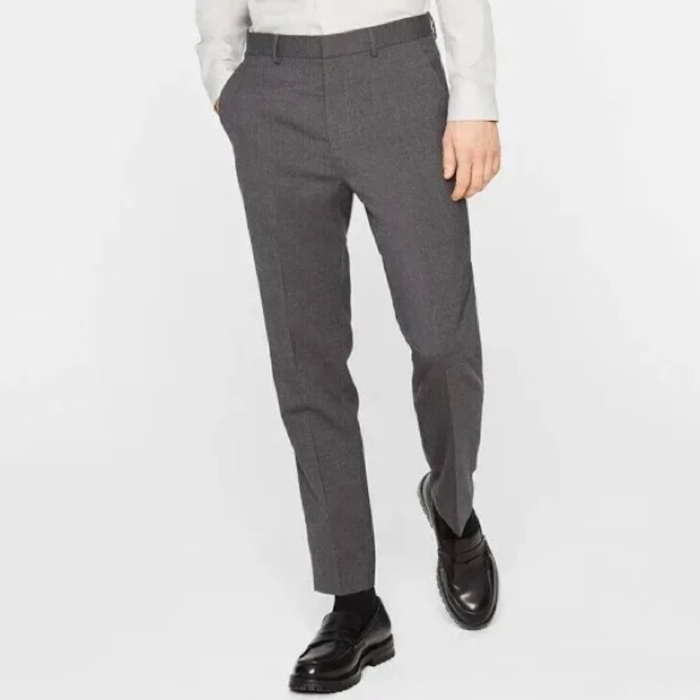 Club Monaco Men's Gray Dress Pants
